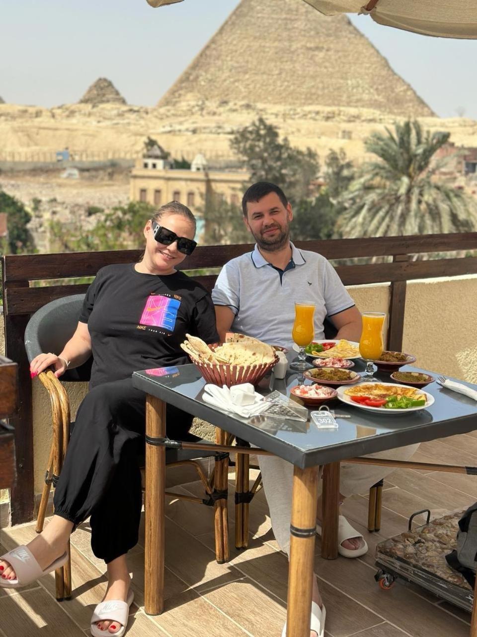 ホテル Pyramids Era View Kafret el-Gabal エクステリア 写真