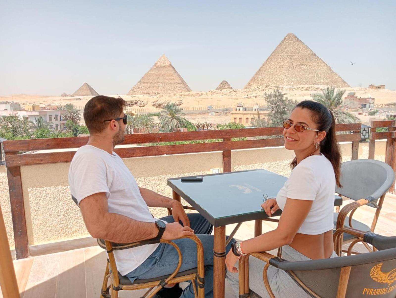 ホテル Pyramids Era View Kafret el-Gabal エクステリア 写真